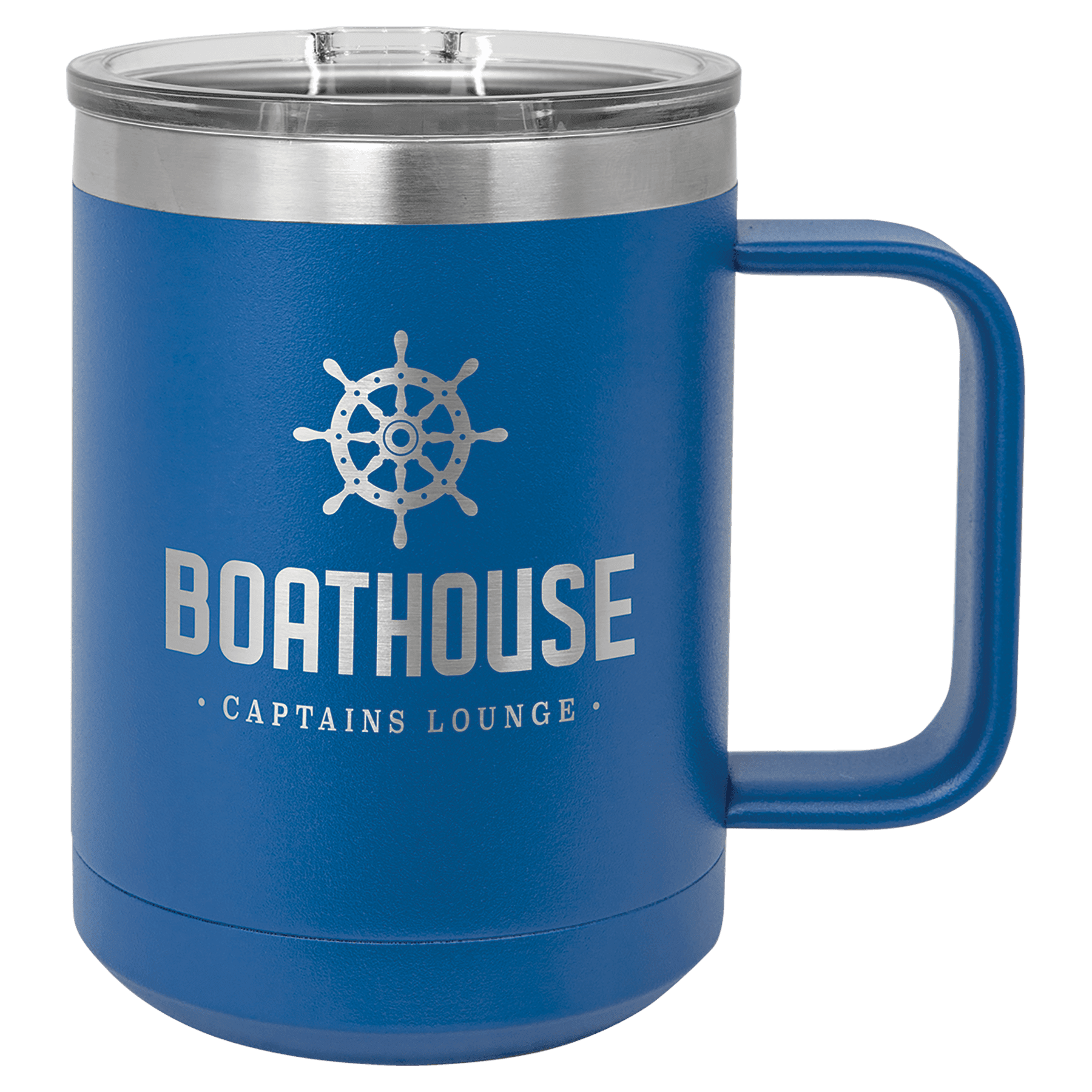 15 oz. Engraved Vacuum Insulated Mug with Slider Lid - Image 4