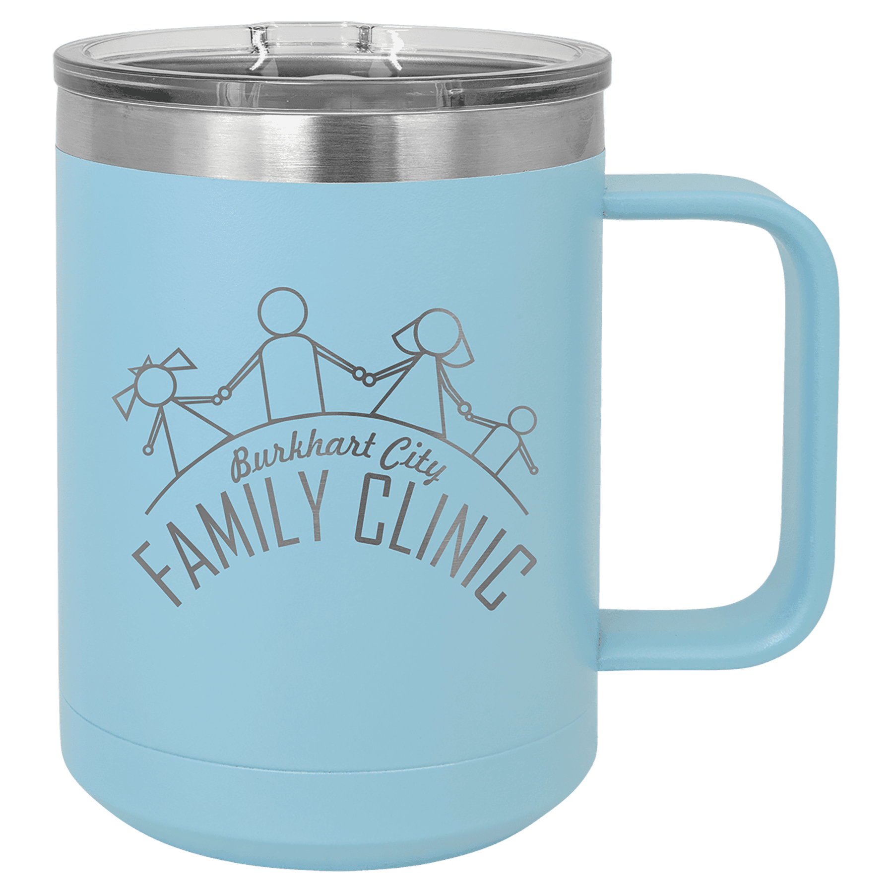 15 oz. Engraved Vacuum Insulated Mug with Slider Lid - Image 7