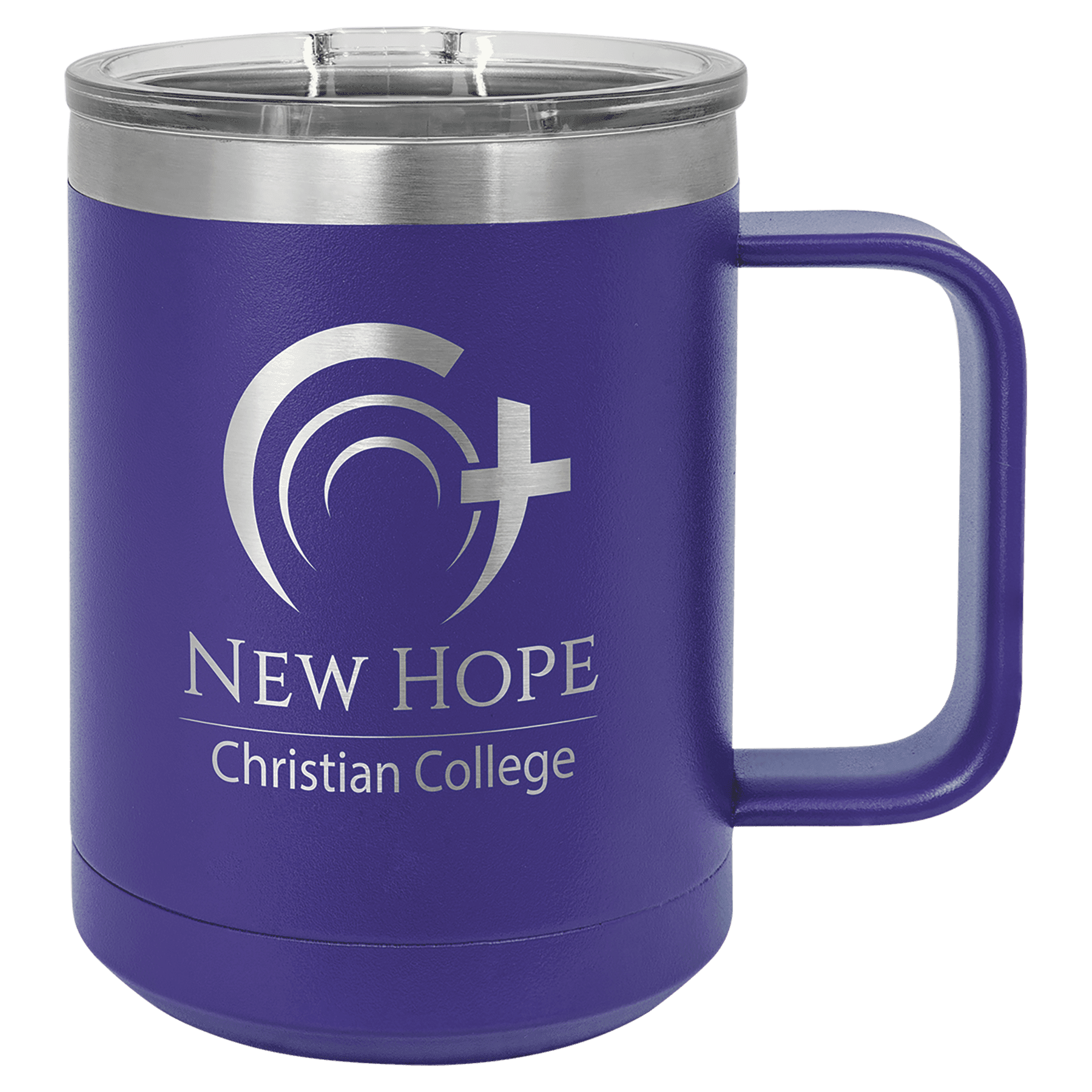 15 oz. Engraved Vacuum Insulated Mug with Slider Lid - Image 9