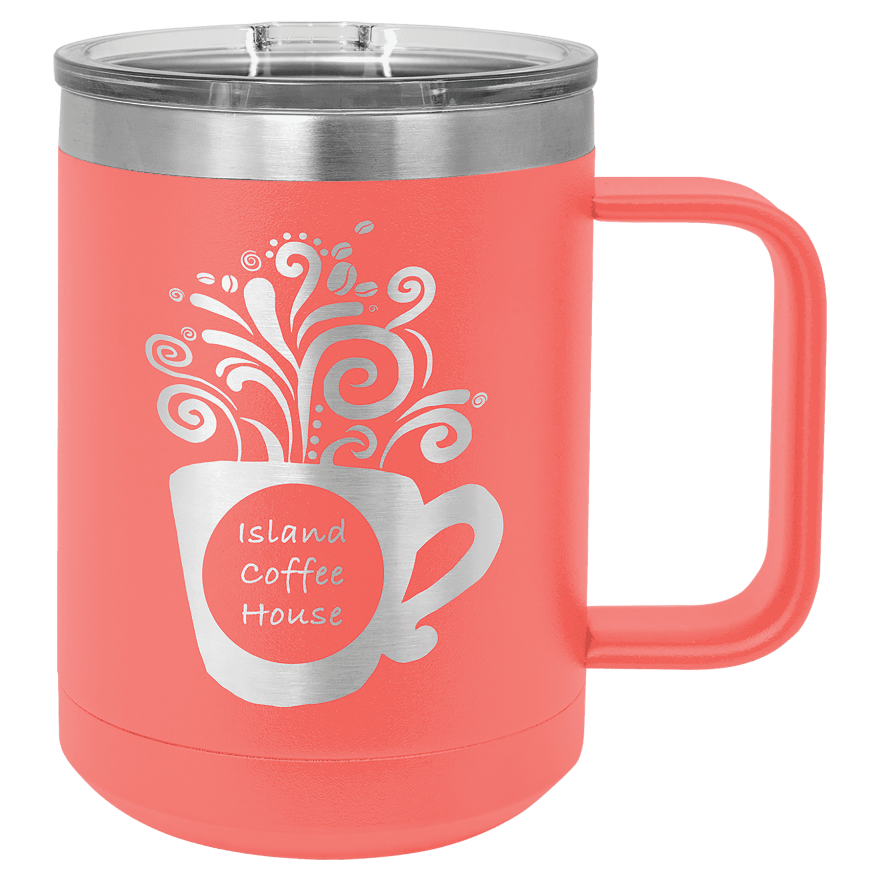 15 oz. Engraved Vacuum Insulated Mug with Slider Lid - Image 17