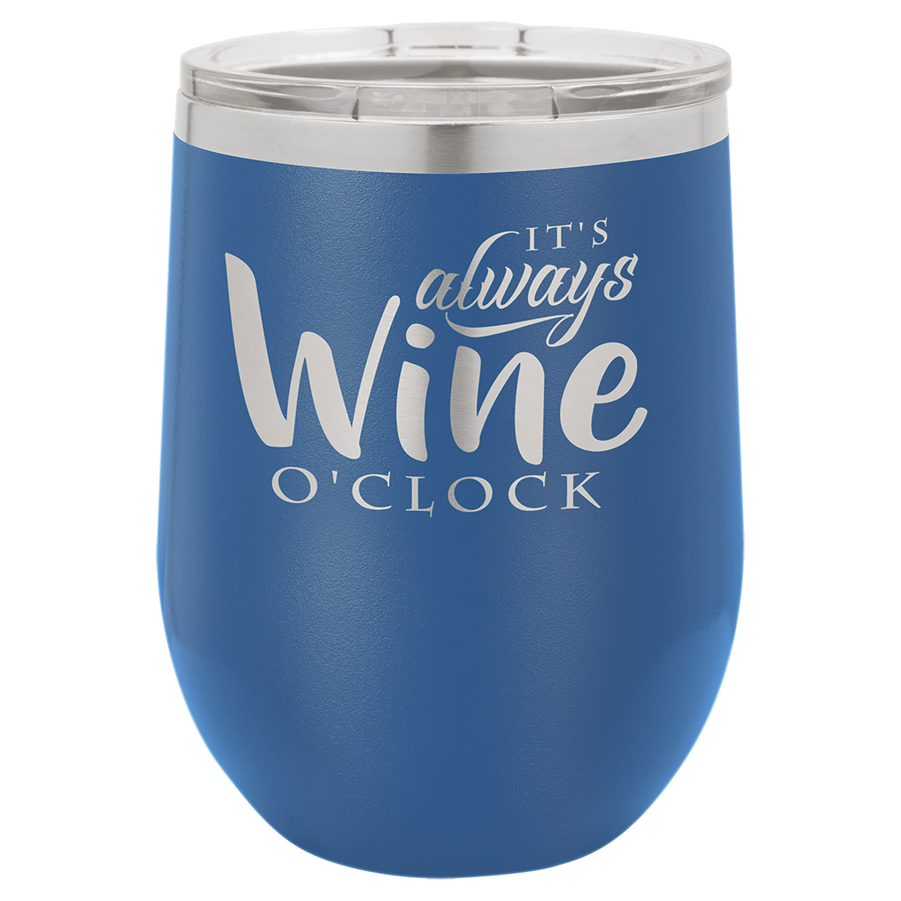 12 oz. Vacuum Insulated Stemless Wine Tumbler with Lid - Image 3