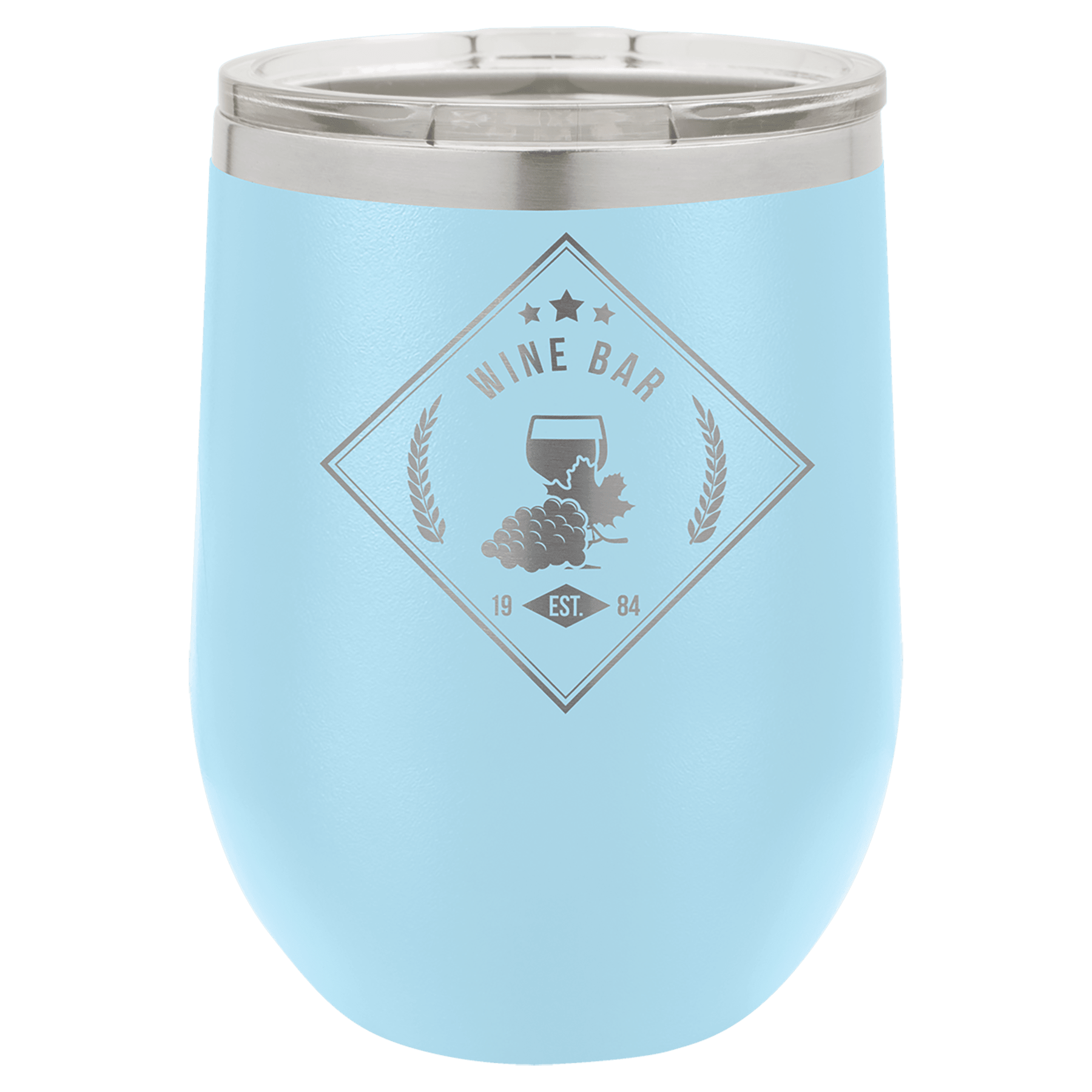 12 oz. Vacuum Insulated Stemless Wine Tumbler with Lid - Image 6