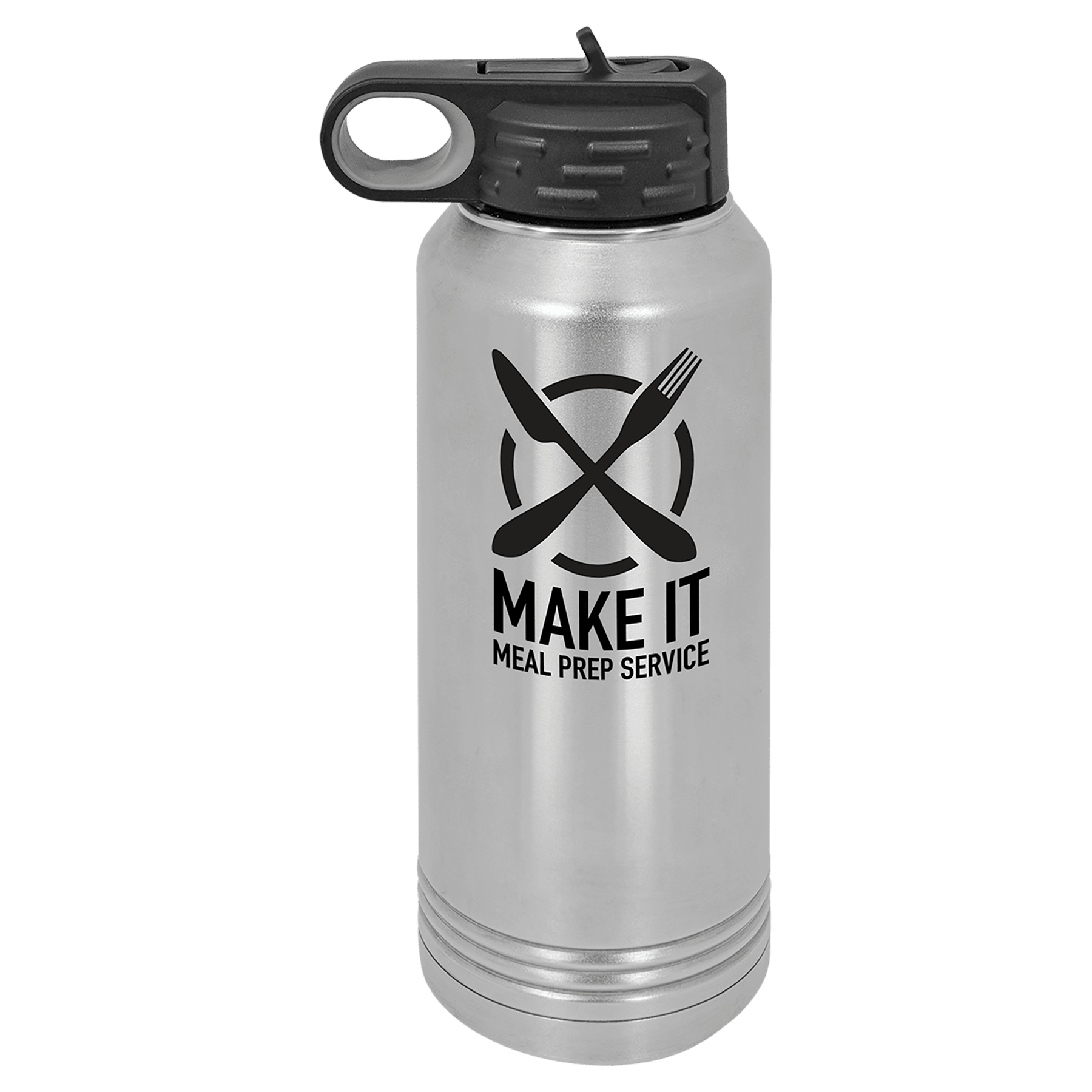 32 oz. Vacuum Insulated Water Bottle with Flip-Top Lid - Image 24