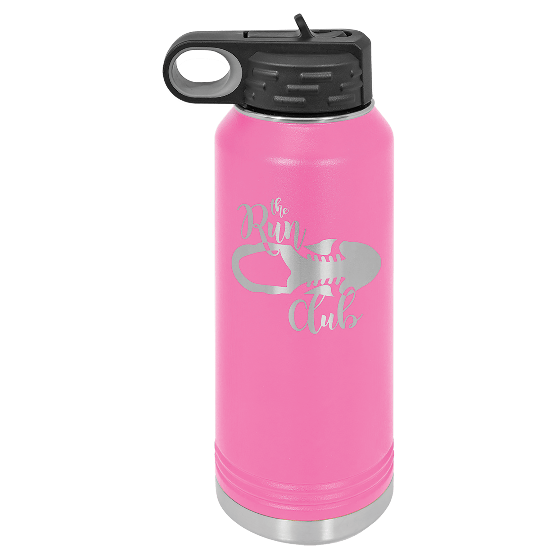 32 oz. Vacuum Insulated Water Bottle with Flip-Top Lid - Image 4