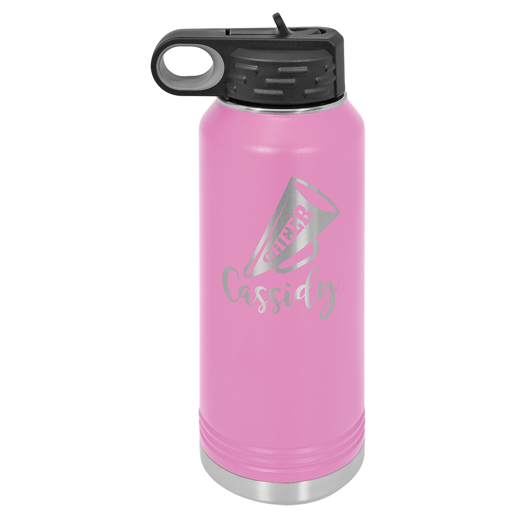 32 oz. Vacuum Insulated Water Bottle with Flip-Top Lid - Image 7