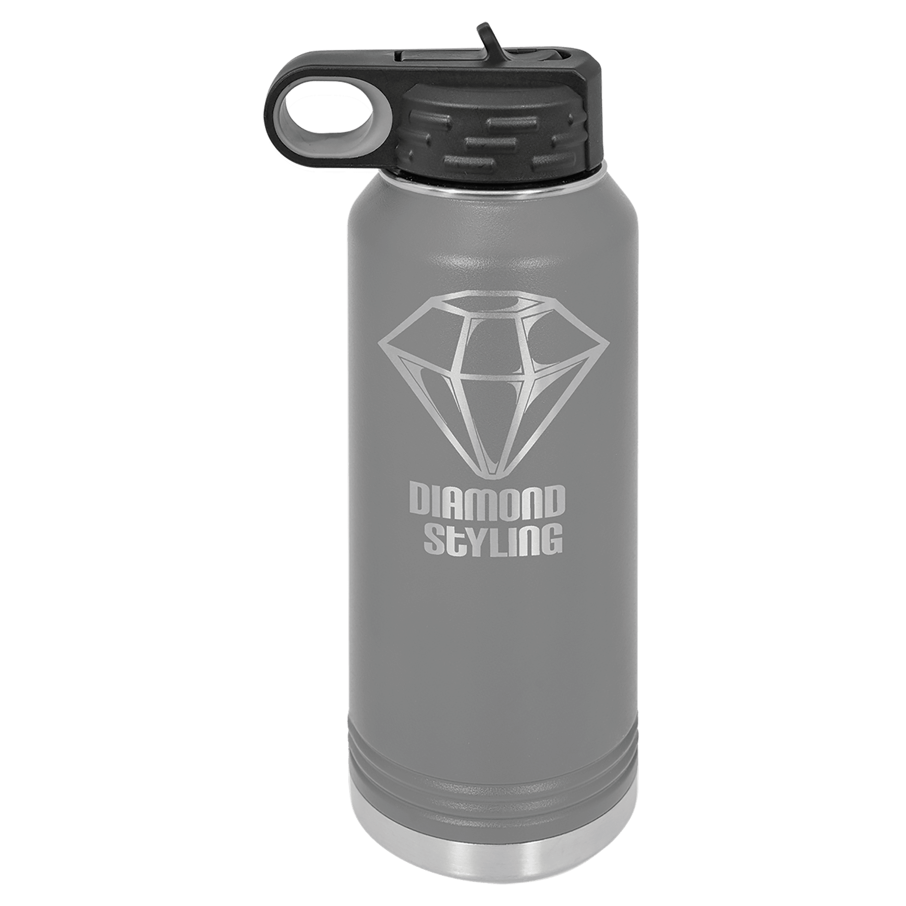 32 oz. Vacuum Insulated Water Bottle with Flip-Top Lid - Image 9