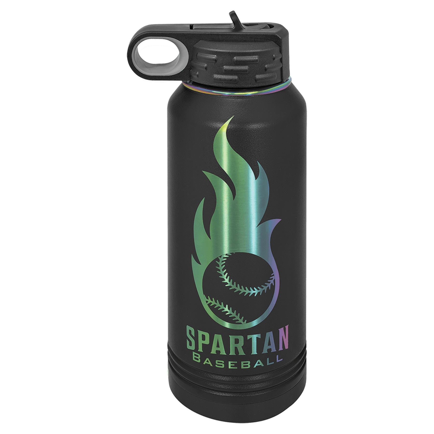 32 oz. Vacuum Insulated Water Bottle with Flip-Top Lid - Image 19